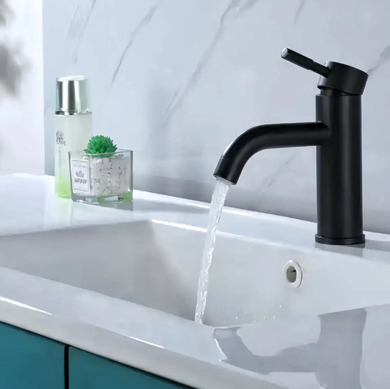 KARAG ARTEMIS MISCELATORE LAVABO NERO OPACO 