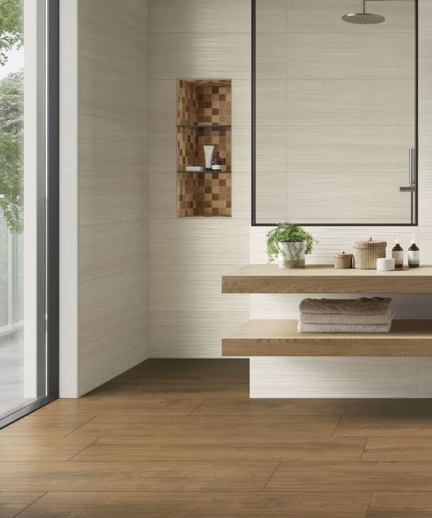 PAVIMENTI RIVESTIMENTI VILLEROY & BOCH OAK SIDE COGNAC EFFETTO LEGNO 20x 120 RETT 1^ scelta R10 9,5 mm