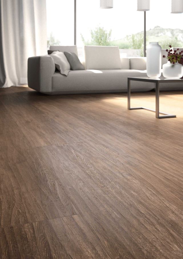 PAVIMENTI RIVESTIMENTI EFFETTO LEGNO COTTO D'ESTE KERLITE FOREST NOCE 33x300 5,5 mm 1^ scelta