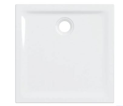 POZZI GINORI PIATTO DOCCIA IN CERAMICA h 4.5 cm  90x90 BIANCO