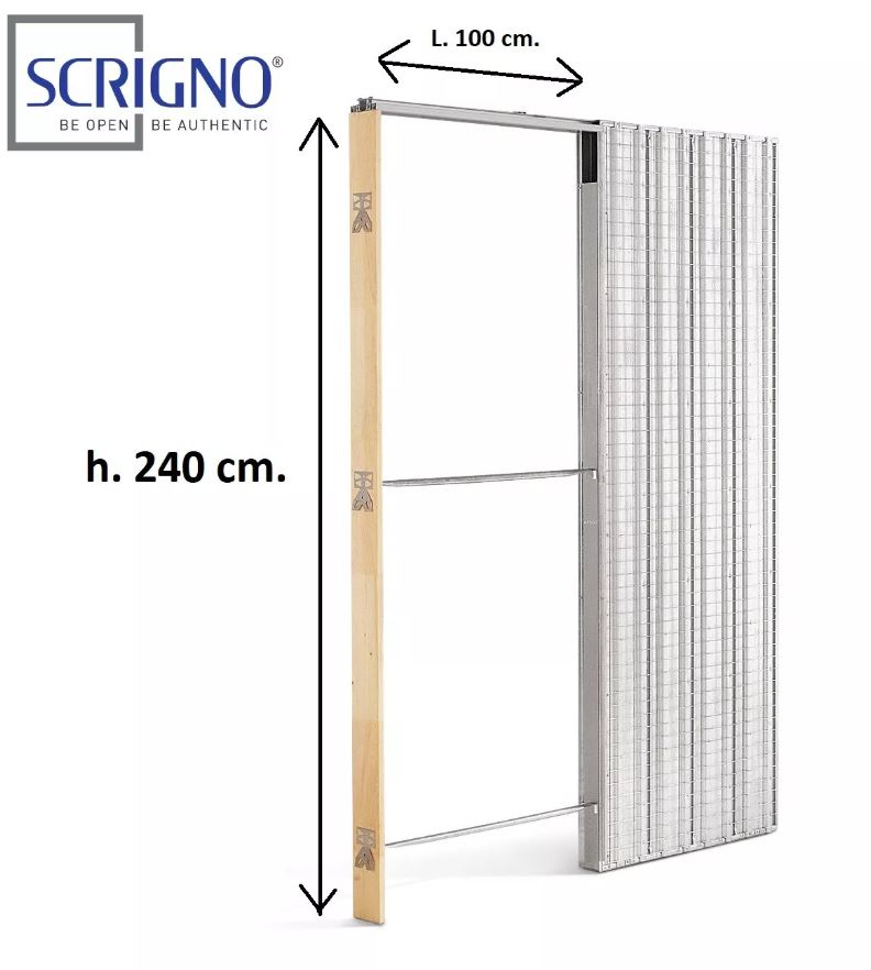 CONTROTELAIO SCRIGNO PER INTONACO GOLD BASE INTONACO 100 x  H 240 x 105 