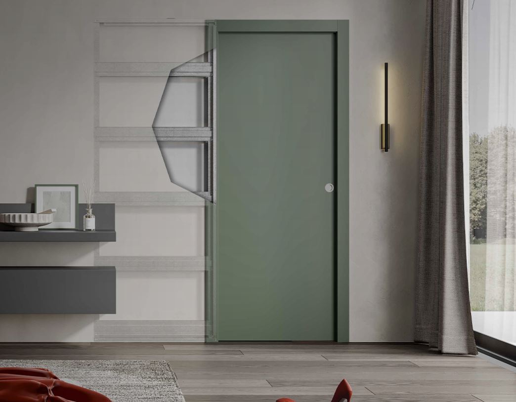 CASSONETTO SCRIGNO OPENBOX 70 x 210 x 100 CARTONGESSO CON STIPITI